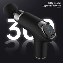Load image into Gallery viewer, Portable Fascia Gun Electric Massager Deep Muscle Massage Gun Pistol for Body Neck Back Vibration Slimming Relaxation Pain Relief
