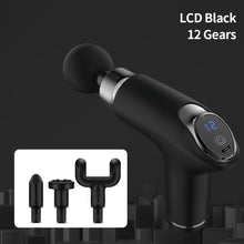 Load image into Gallery viewer, Portable Fascia Gun Electric Massager Deep Muscle Massage Gun Pistol for Body Neck Back Vibration Slimming Relaxation Pain Relief
