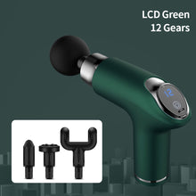 Load image into Gallery viewer, Portable Fascia Gun Electric Massager Deep Muscle Massage Gun Pistol for Body Neck Back Vibration Slimming Relaxation Pain Relief
