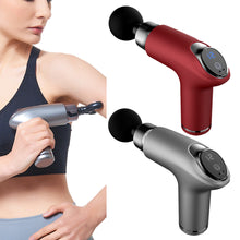 Load image into Gallery viewer, Portable Fascia Gun Electric Massager Deep Muscle Massage Gun Pistol for Body Neck Back Vibration Slimming Relaxation Pain Relief
