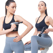 Load image into Gallery viewer, Portable Fascia Gun Electric Massager Deep Muscle Massage Gun Pistol for Body Neck Back Vibration Slimming Relaxation Pain Relief

