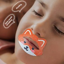 Load image into Gallery viewer, Children's Cartoon Correction Mouth Breathing Mouth Patch Sleeping Anti Opening Mouth Closing Mouth Sealing Patch Snoring Physical Breathing Patch

