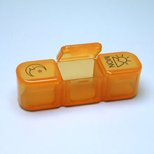 Load image into Gallery viewer, 3 Grid Waterproof Sealed Portable Medicine Box Transparent Medicine Multi-functional Subpackage Medicine Box Storage Box
