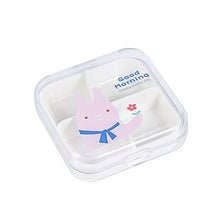 Load image into Gallery viewer, Portable 4 Grids Pill Box Plastic Sealed Medicine Storage Box Waterproof Durable Travel Pill Case Medicine Box
