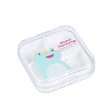Load image into Gallery viewer, Portable 4 Grids Pill Box Plastic Sealed Medicine Storage Box Waterproof Durable Travel Pill Case Medicine Box
