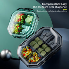 Load image into Gallery viewer, Sealed Small Medicine Box Portable Pill Packaging Box Large Capacity Medicine Storage Box Tablet Organizer Container
