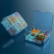 Load image into Gallery viewer, Portable and Sub Packaged Medicine Box Sealed and Moisture-proof Mini Medicine Box Tablet Organizer Container Pill Box

