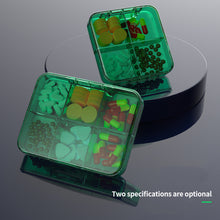 Load image into Gallery viewer, Portable and Sub Packaged Medicine Box Sealed and Moisture-proof Mini Medicine Box Tablet Organizer Container Pill Box
