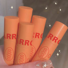 Load image into Gallery viewer, Carrot Matte Lip Glaze Mist Face Velvet Cute Lip Glaze Women Waterproof Non-fading Non-sticky Makeup Cosmetics
