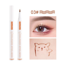 Load image into Gallery viewer, Waterproof Smooth Colorful Eyeliner Pencil Matte Long Lasting Not Blooming Black Eyeliner Pen Liquid Eye Liner Makeup Cosmetics
