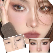 Load image into Gallery viewer, 3 in 1 Highlight Gradient Vitality Blush Peach Red Pearl Stage Rouge Powder Waterproof Sweat-proof Blusher Face Makeup Women Cosmetics
