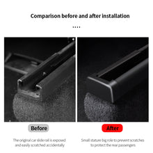 Load image into Gallery viewer, 4Pcs Car Rear Seat Slide Rail Soft Rubber Plug Protection Interior Cover For Tesla Model 3 Model Y 2023 Accessories

