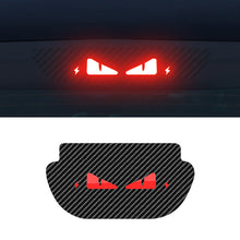 Load image into Gallery viewer, Car High Mounted Brake Lamp Car Brake Projection Board PVC Soft Decal Top Tail Light Emblem Stickers For Tesla Model Y
