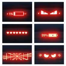 Load image into Gallery viewer, Car High Mounted Brake Lamp Car Brake Projection Board PVC Soft Decal Top Tail Light Emblem Stickers For Tesla Model Y
