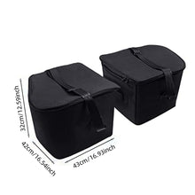 Load image into Gallery viewer, 2Pcs Car Front Trunk Storage Bag Portable Storage Box Waterproof Organizer Packets For Tesla Model 3 Model Y 2016 - 2022
