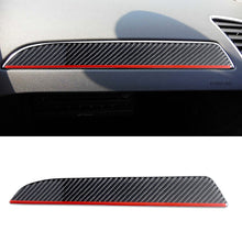 Load image into Gallery viewer, Carbon Fiber Car Door Trim Cover Copilot Dashboard Car Interior Accessories For Audi A4 A5 2009-2016
