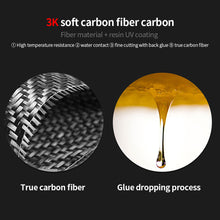 Load image into Gallery viewer, Carbon Fiber Car Door Trim Cover Copilot Dashboard Car Interior Accessories For Audi A4 A5 2009-2016
