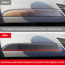 Load image into Gallery viewer, Carbon Fiber Car Door Trim Cover Copilot Dashboard Car Interior Accessories For Audi A4 A5 2009-2016
