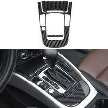 Load image into Gallery viewer, Carbon Fiber Center Console Gear Shift Panel Cover Trim For Audi A4L A5 2009 - 2016 Q5 2010 - 2018
