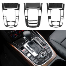 Load image into Gallery viewer, Carbon Fiber Center Console Gear Shift Panel Cover Trim For Audi A4L A5 2009 - 2016 Q5 2010 - 2018

