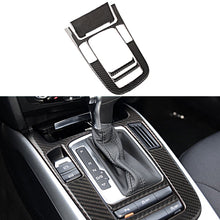 Load image into Gallery viewer, Carbon Fiber Center Console Gear Shift Panel Cover Trim For Audi A4L A5 2009 - 2016 Q5 2010 - 2018
