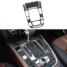Load image into Gallery viewer, Carbon Fiber Center Console Gear Shift Panel Cover Trim For Audi A4L A5 2009 - 2016 Q5 2010 - 2018

