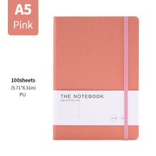 Load image into Gallery viewer, A5 Cloth Texture Notebooks Journals Kawaii Notepad Diary Weekly Planner Writing Paper For Students Stationery School Office Supplies
