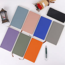 Load image into Gallery viewer, A6 Soft Notebook PU Leather Planner Agenda Week Planner Travelers Notebook Writing Paper For Students Office School Supplies Notepad
