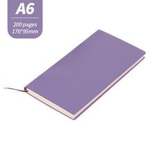 Load image into Gallery viewer, A6 Soft Notebook PU Leather Planner Agenda Week Planner Travelers Notebook Writing Paper For Students Office School Supplies Notepad
