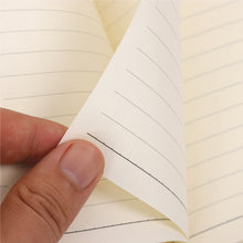 Load image into Gallery viewer, A6 Soft Notebook PU Leather Planner Agenda Week Planner Travelers Notebook Writing Paper For Students Office School Supplies Notepad
