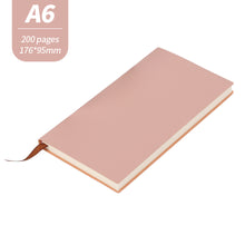 Load image into Gallery viewer, A6 Soft Notebook PU Leather Planner Agenda Week Planner Travelers Notebook Writing Paper For Students Office School Supplies Notepad
