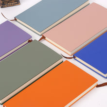 Load image into Gallery viewer, A6 Soft Notebook PU Leather Planner Agenda Week Planner Travelers Notebook Writing Paper For Students Office School Supplies Notepad

