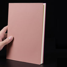 Load image into Gallery viewer, A5 Soft Notebook PU Leather Planner Agenda Week Planner Travelers Notebook Writing Paper For Students Office School Supplies Notepad
