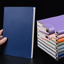 Load image into Gallery viewer, A5 Soft Notebook PU Leather Planner Agenda Week Planner Travelers Notebook Writing Paper For Students Office School Supplies Notepad

