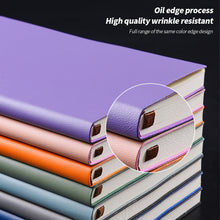 Load image into Gallery viewer, A5 Soft Notebook PU Leather Planner Agenda Week Planner Travelers Notebook Writing Paper For Students Office School Supplies Notepad

