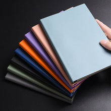 Load image into Gallery viewer, A5 Soft Notebook PU Leather Planner Agenda Week Planner Travelers Notebook Writing Paper For Students Office School Supplies Notepad
