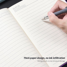 Load image into Gallery viewer, A5 Soft Notebook PU Leather Planner Agenda Week Planner Travelers Notebook Writing Paper For Students Office School Supplies Notepad

