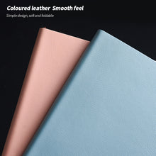 Load image into Gallery viewer, A5 Soft Notebook PU Leather Planner Agenda Week Planner Travelers Notebook Writing Paper For Students Office School Supplies Notepad
