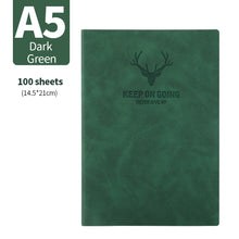 Load image into Gallery viewer, A5 Soft Notebook Imitation Sheepskin Leather Planner Agenda Week Planner Writing Paper For Students Office School Supplies Notepad
