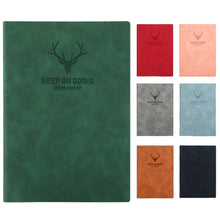 Load image into Gallery viewer, A5 Soft Notebook Imitation Sheepskin Leather Planner Agenda Week Planner Writing Paper For Students Office School Supplies Notepad
