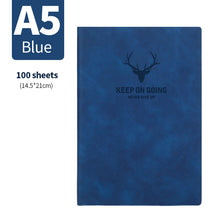 Load image into Gallery viewer, A5 Soft Notebook Imitation Sheepskin Leather Planner Agenda Week Planner Writing Paper For Students Office School Supplies Notepad
