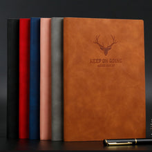 Load image into Gallery viewer, B5 Soft Notebook Imitation Sheepskin Leather Planner Agenda Week Planner Writing Paper For Students Office School Supplies Notepad
