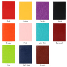 Load image into Gallery viewer, A5 Soft Notebook PU Leather Planner Agenda Week Planner Travelers Notebook Writing Paper For Students Office School Supplies Notepad
