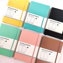 Load image into Gallery viewer, A5 Macaron Notebook PU Leather Planner Agenda Week Planner Travelers Notebook Writing Paper For Students Office School Supplies Notepad
