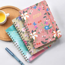 Load image into Gallery viewer, 2024 A5 English Planner Notebook Diary Weekly Planner Agenda Goal Habit Schedules Journal Notebooks Stationery Office School Supplies
