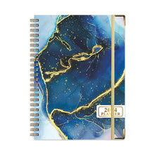 Load image into Gallery viewer, 2024 A5 English Planner Notebook Diary Weekly Planner Agenda Goal Habit Schedules Journal Notebooks Stationery Office School Supplies
