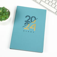Load image into Gallery viewer, 2024 A5 Notebook Agenda Planner in EN &amp; SP Cuadernos 365 To Do List Diary Monthly Planner Notepads Office Accessories
