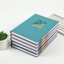 Load image into Gallery viewer, 2024 A5 Notebook Agenda Planner in EN &amp; SP Cuadernos 365 To Do List Diary Monthly Planner Notepads Office Accessories
