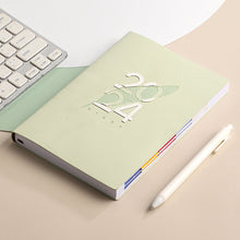 Load image into Gallery viewer, 2024 A5 Notebook Agenda Planner in EN &amp; SP Cuadernos 365 To Do List Diary Monthly Planner Notepads Office Accessories
