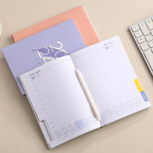 Load image into Gallery viewer, 2024 A5 Notebook Agenda Planner in EN &amp; SP Cuadernos 365 To Do List Diary Monthly Planner Notepads Office Accessories

